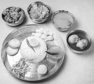 Special Egg Thali