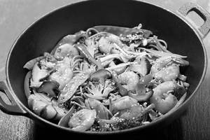 Prawn Pan Fried Noodles