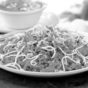 Veg Chopper Rice With Gravy