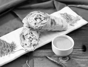 Chicken Malai Tikka Roll 