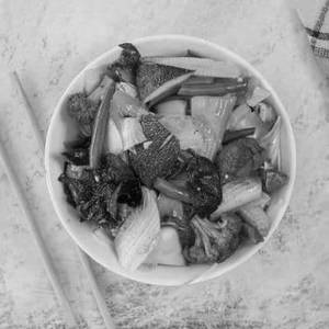 Stir Fried Asian Greens , Garlic Sauce