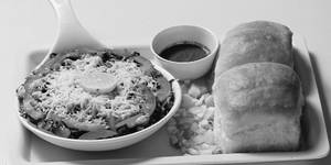 Cheese Schezwan Misal Pav