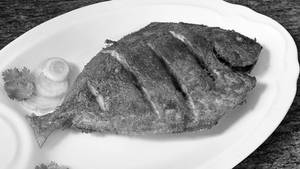 Pomfret Rawa Fry (deep Fry) (1 Pc)