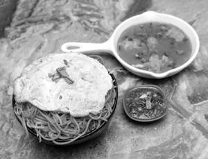 Chicken Triple Schezwan Noodles 