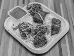 Fish Kebab Plate 