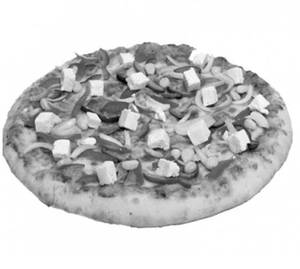 Regular Cheese And Onion Pizza