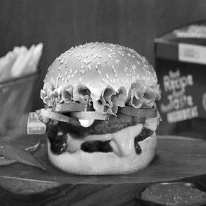 Chicken Chilli Lava Burger