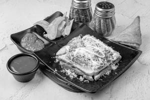 Samosa Cheese Toast