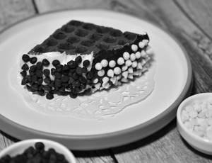 Day and Night Brownie Waffle