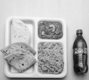 Prawns Combo Meal + Thums Up 250 Ml