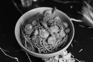 Arrabbiata Prawn Spaghetti