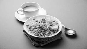 Poha With Ginger Tea                                     
