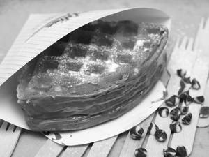 Belgian Milk Chocolate Waffles