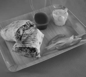 Chicken Shawarma With Salad