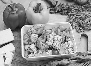 Moroccan Paneer Salad