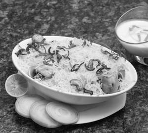 Mushroom Biryani