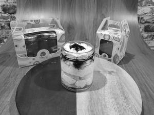 Blueberry Jar Cake