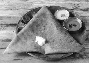 Butter Onion Masala Dosa