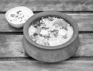 Paneer Matka Biryani