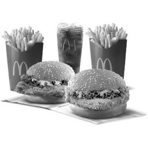 McSpicy Paneer + McSpicy Chicken + 2 Fries (L) + Coke