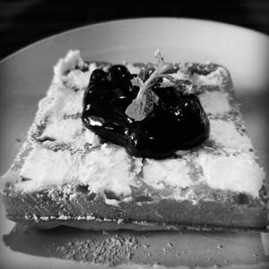 Blueberry Cheesecake Waffles