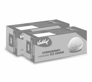 Strawberry Ice Cream Party Pack [700ML+700ML]