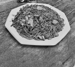 Chicken Pan Fried Noodles