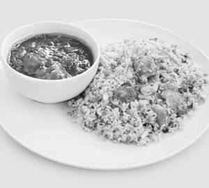 Chicken singapore fried rice