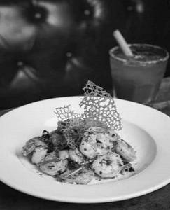 Prawns Aglio Olio Pasta