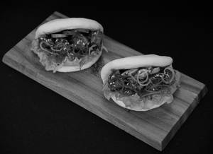 Sesame Honey Spice Soya Chunk Bao