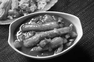 Baby Corn Chilli ( Gareby)