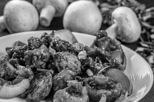 Mushroom Manchurian