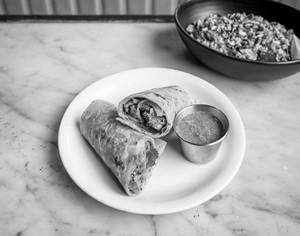 Paneer Tikka Roll.