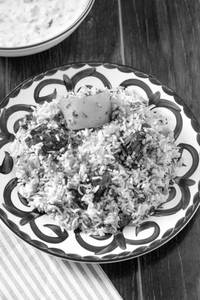 Beef biryani