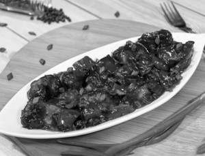 Chicken Chilly  [dry] 6pcs Boneless