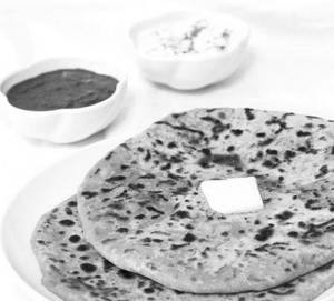 Whole Wheat Aloo-paratha(tawa)