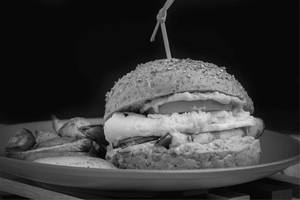 Omelette Burger