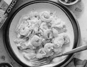 Scrambled Eggs With Shrimp