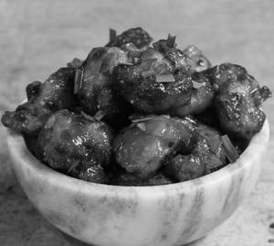 Pork Manchurian gravy 