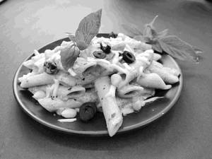 Creamy Pesto Penne Pasta