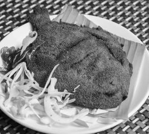 Pomfret Deep Fry 