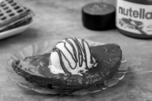 Naked Nutella Ice-cream Waffle