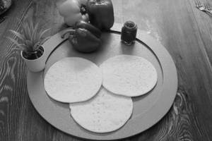6" Pizza Base Thin Crust (3 Pcs)