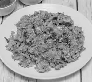 Egg Kothu Parotta(shredded parotta)
