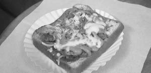 Tandoori Toasty  Open Sandwich