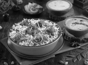 Paneer Tikka Dum Biryani