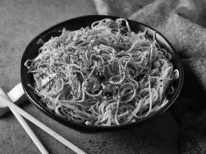 Mushroom Chilli Garlic Noodles