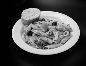 Veg Penne Pasta with Basil Pesto