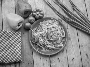 Veg Hakka Noodles