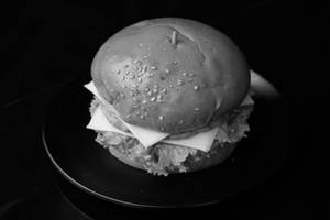 Double Cheese Chicken Burger